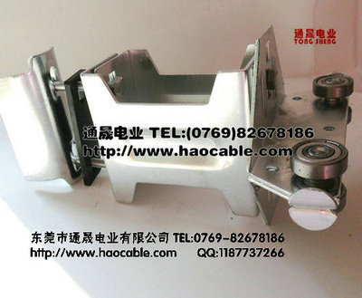 行車配件C型軌撥線滑輪，前端，火車頭
