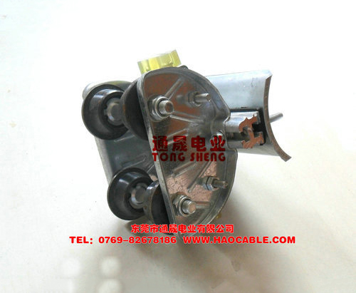 工字鋼軌道掛電纜小車、鍍鋅掛纜小車